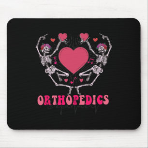 Tapis De Souris Ortho Squad Retro Valentine#39 ; s Jour Infirmière