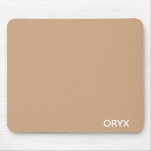 Tapis De Souris Oryx brown beige color name