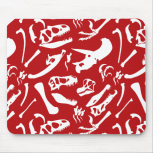 Tapis De Souris Os Dinosaures (Rouge)