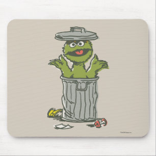 Tapis De Souris Oscar le Grouch Vintage