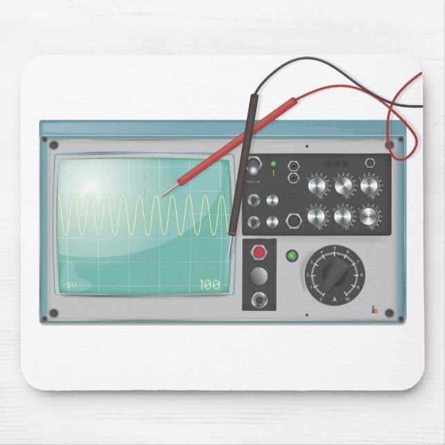 Tapis De Souris oscilloscope (Devant)