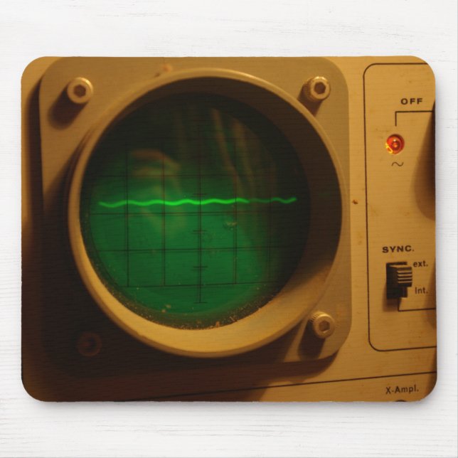 Tapis De Souris Oscilloscope Mousepad (Devant)