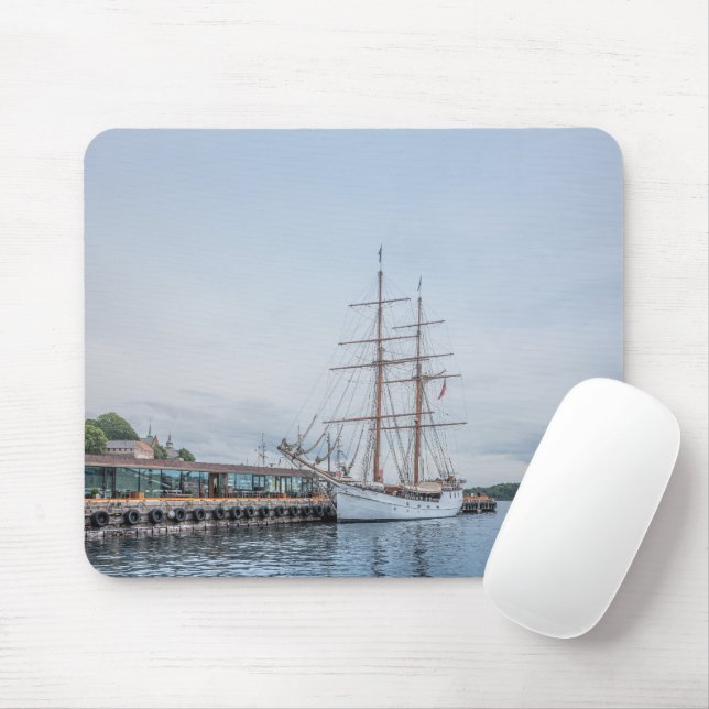 Tapis De Souris Oslo Norvège (Avec souris)