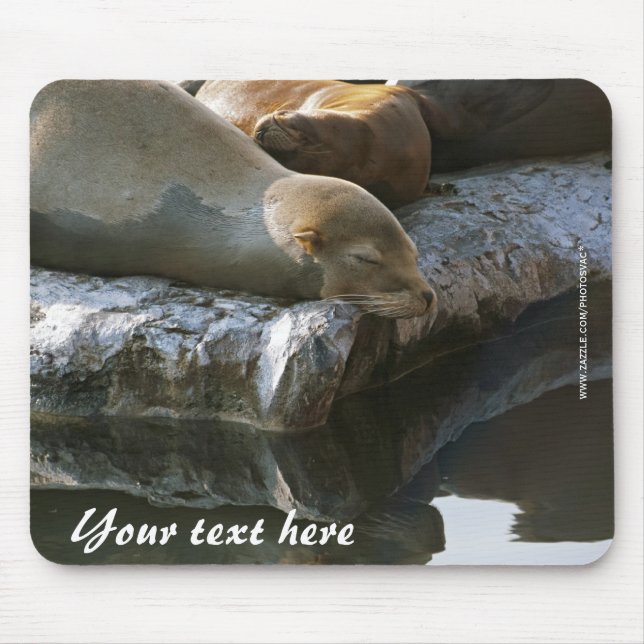 Tapis de souris Otaries (Devant)