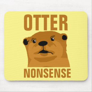 Tapis De Souris Otter Nonsense