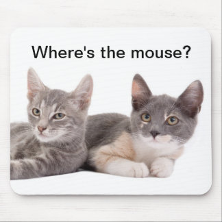 Tapis De Souris Où est la souris ? Mousepad mignon