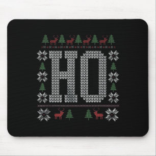Tapis De Souris Où est mon mec à Noël_ Ho Joyeux Noël Couple de va