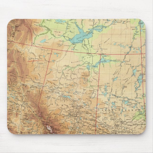Tapis De Souris Ouest canadien (Devant)