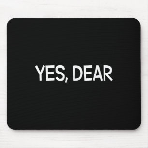 Tapis De Souris Oui Cher Humour Ironie Amusant