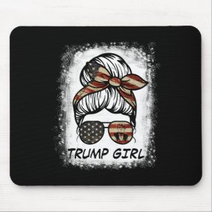 Tapis De Souris Oui, je suis une fille de Trump - Trump 2024 Elec