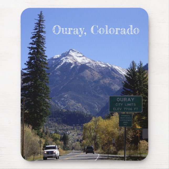 Tapis De Souris Ouray Colorado (Devant)