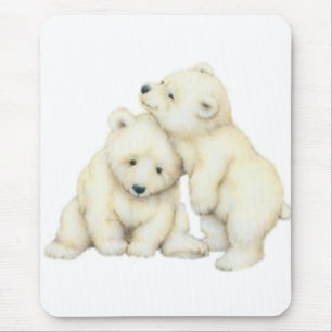Tapis De Souris Ours blanc CUB