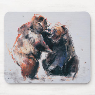 Tapis De Souris Ours Brown européens 2001