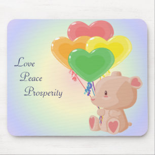 Tapis De Souris Ours de ballon Mousepad