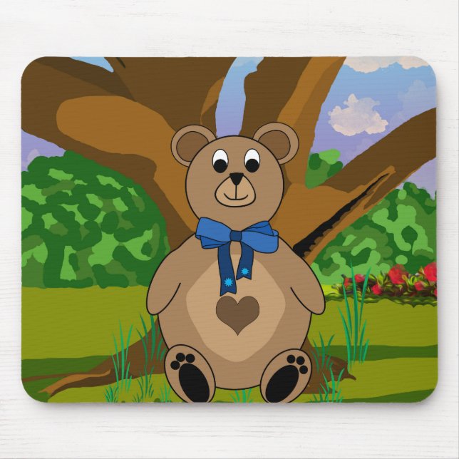 Tapis De Souris Ours de nounours (Devant)