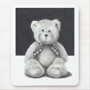 Tapis De Souris Ours de nounours au crayon