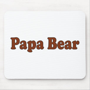 Tapis De Souris Ours de papa