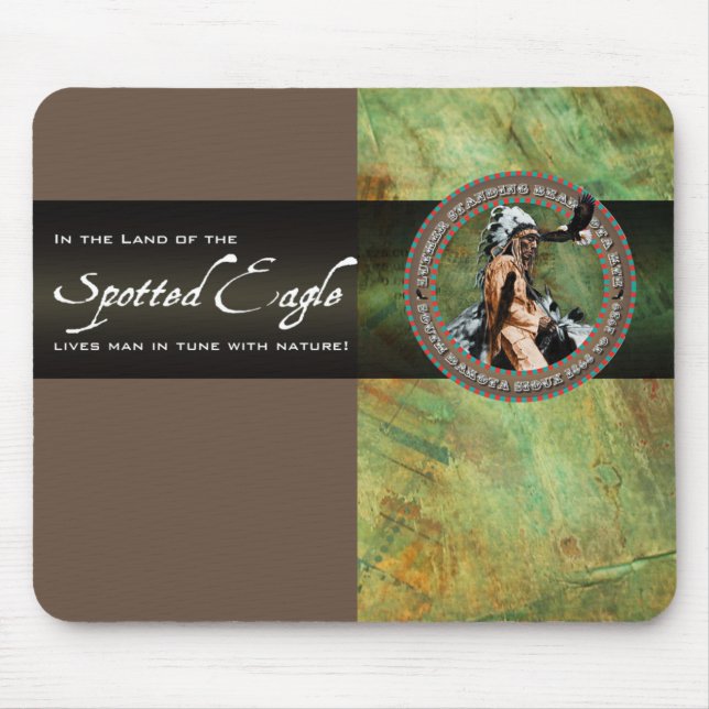 Tapis De Souris Ours debout Luther (Devant)