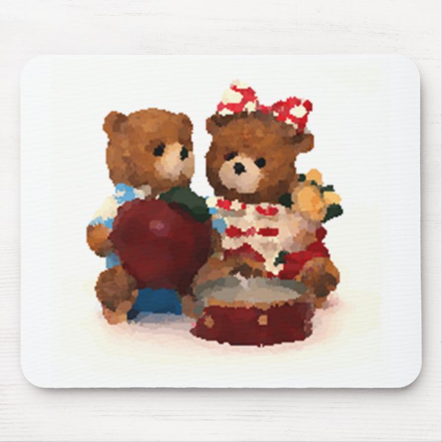 Tapis De Souris Ours en peluche (Devant)