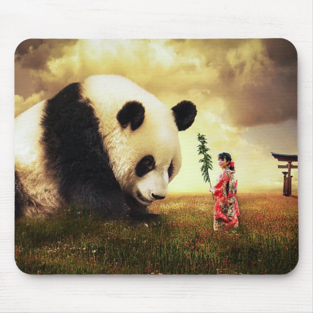 Tapis De Souris Ours Panda (Devant)