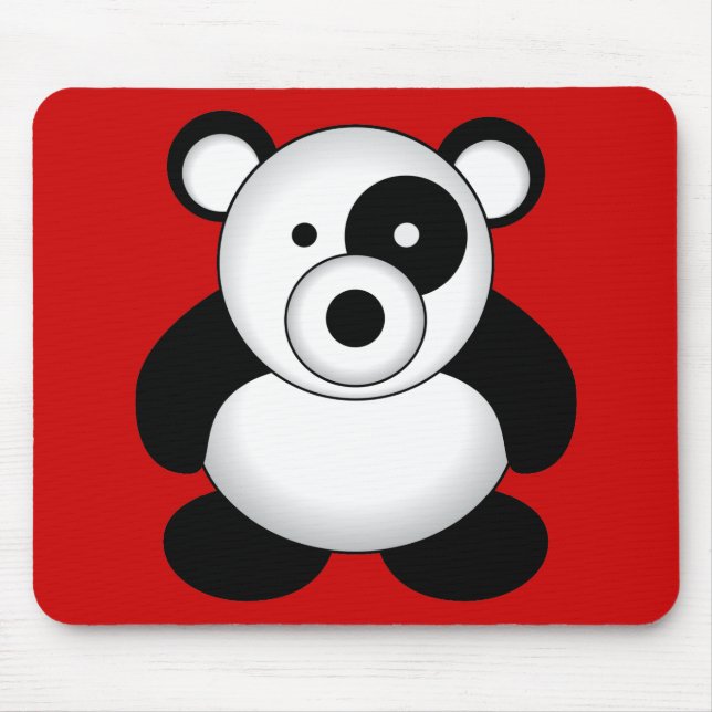 Tapis De Souris Ours panda Mousepad (Devant)