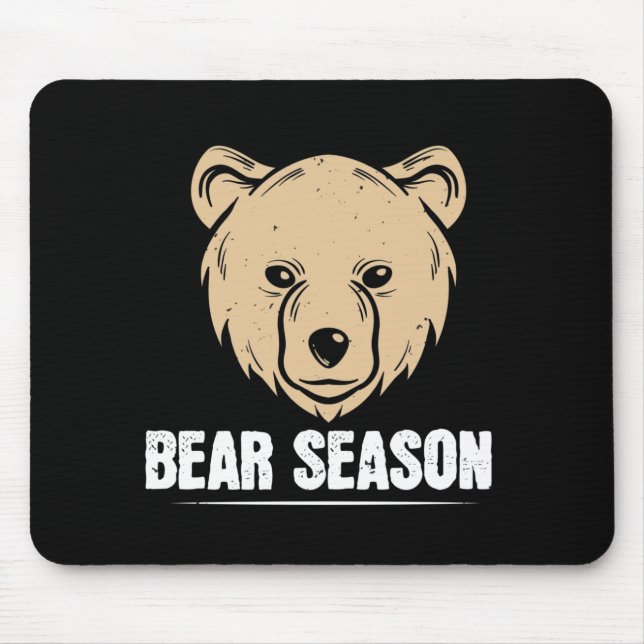 Tapis De Souris Ours - Saison Ours (Devant)