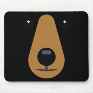 Tapis De Souris Ours Visage mignonne Facile Halloween Costume Enfa