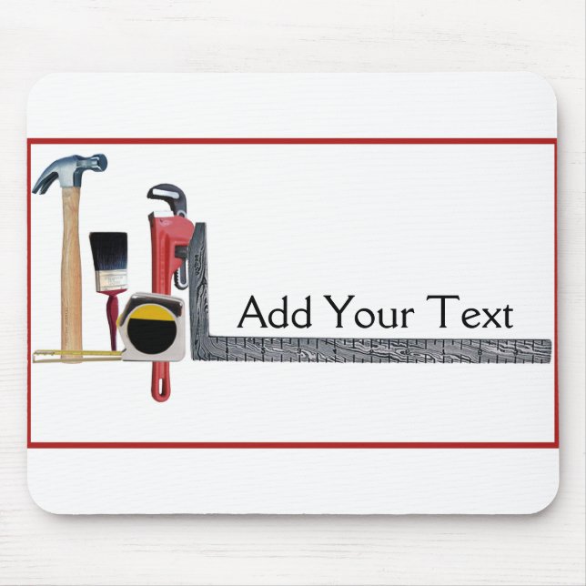 Tapis De Souris Outils de bricoleur (Devant)