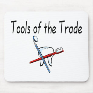 Tapis De Souris Outils de dentiste du commerce