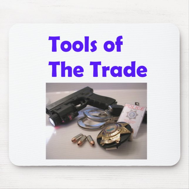 Tapis De Souris Outils du commerce (Devant)