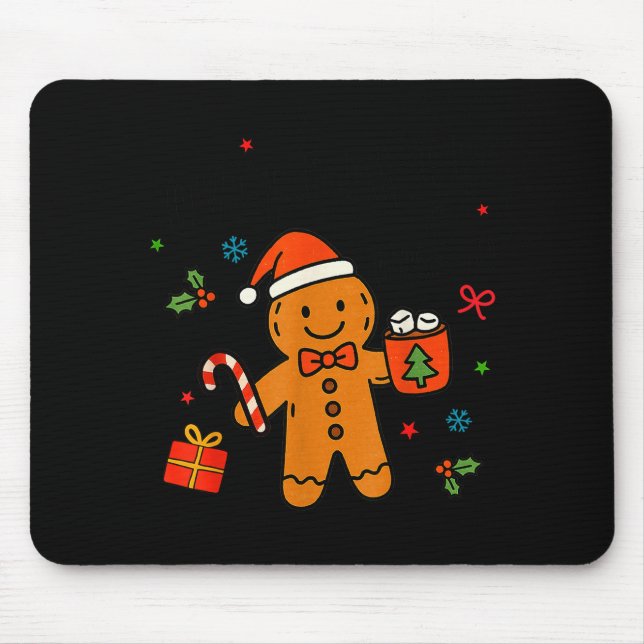 Tapis De Souris Overbaked &amp; Over It Christmas Cookies Gingerbr (Devant)