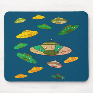 TAPIS DE SOURIS OVNI