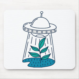 Tapis De Souris OVNI Alien