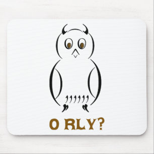 Tapis De Souris Owl O'Rly