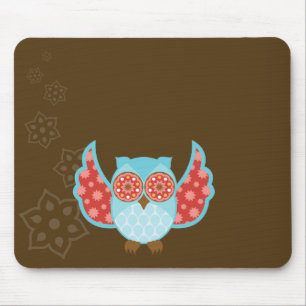 Tapis De Souris OwlBoheme Mousepad bleu