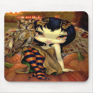 Tapis De Souris "Owlyn en automne" Mousepad