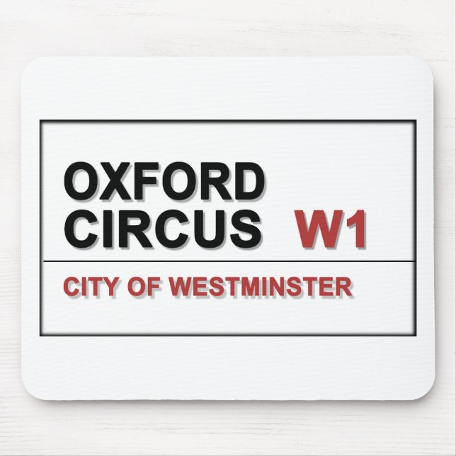 Tapis De Souris Oxford Circus (Devant)