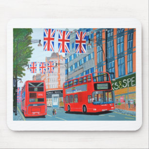 Tapis De Souris Oxford Street - Jubilé de diamant de la reine