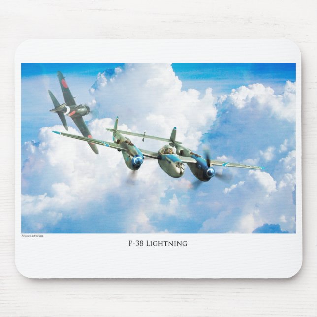 Tapis De Souris P-38 Lightning (Devant)
