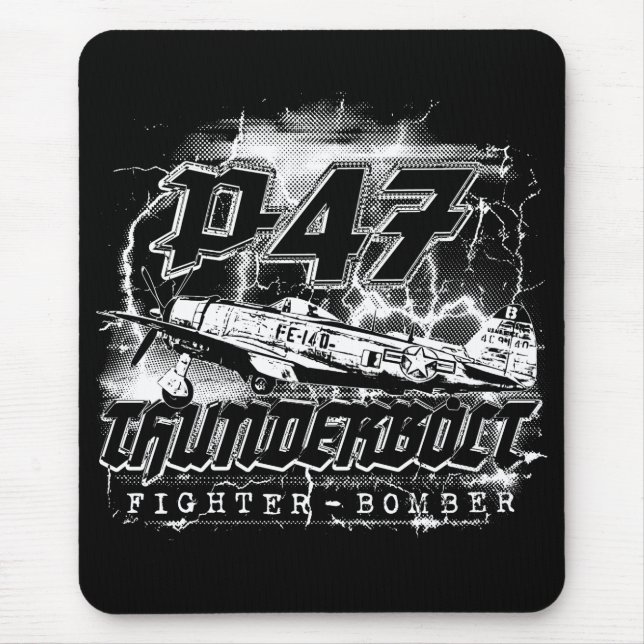 Tapis De Souris P-47 Thunderbolt (Devant)