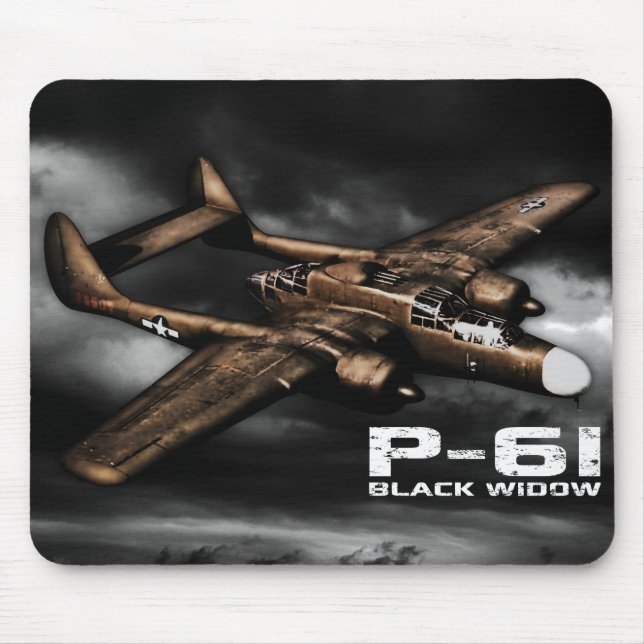 Tapis De Souris P-61 Black Widow (Devant)