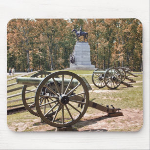 Tapis De Souris PA de Gettysburg de canons de champ de bataille