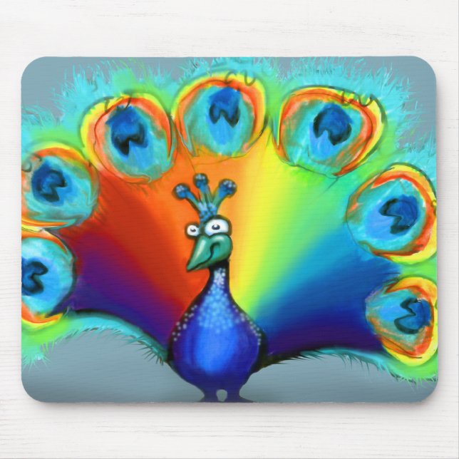 Tapis De Souris Pacock (Devant)