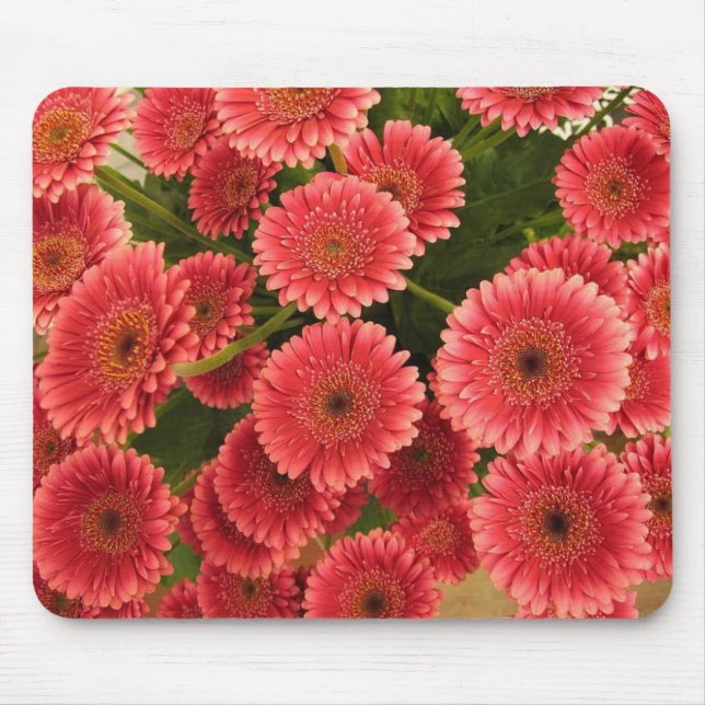 Tapis De Souris Pad à souris à fleurs (Devant)