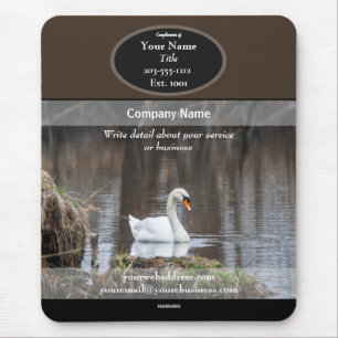 Tapis De Souris Pad à souris pour cygne à mousepad HAMbyWG