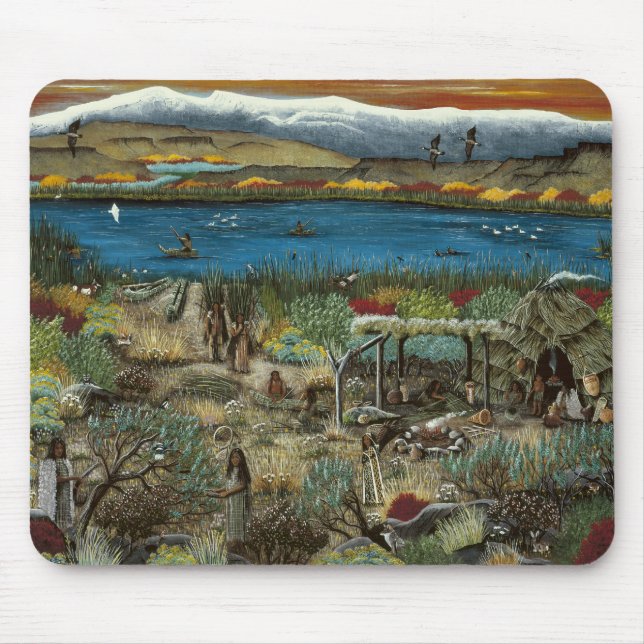 Tapis De Souris Pad de la souris ..Paiute Peinture (Devant)