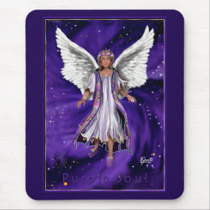 Tapis De Souris Pad de souris à âme violette