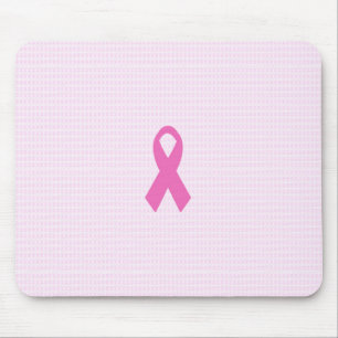 Tapis De Souris Pad de souris à ruban pour cancer du sein rose