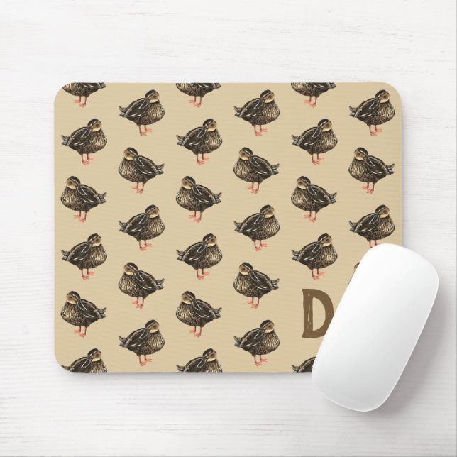 Tapis De Souris Pad de souris à thème canard (Avec souris)