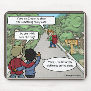 Tapis De Souris Pad de souris amusant Bluffant